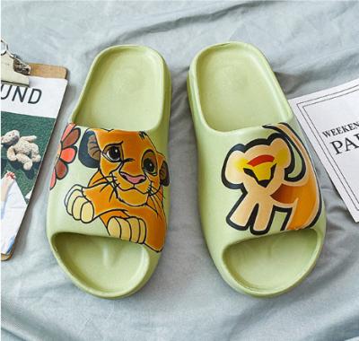 China 2021summer Lightweight Soft Indoor Couples Slip-proof Household Bottom Plastic Bathroom Slippers for sale