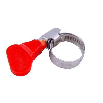 China German Type Thumb Screw Drive Worm Drive Stainless Steel Collar for sale