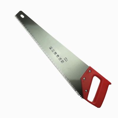 China Economic Single Color Handle Steel Sharp Tooth Hand Saw for sale