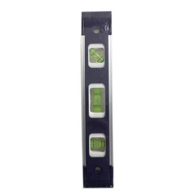 China One Side Magnetic Meter Tools 9 Inch With 3 Different Bubble Torpedo Magnetic Level Spirit Level for sale