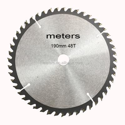 China 190mm 48Teech Carbide Tipped Compact Circular Saw Blades 190mm 48Teech for sale