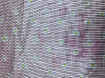 China Soft Polyester Digital Printing Fabric Texture Graphene Conductive Graphic Pattern Fabric for sale