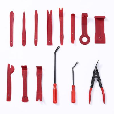 China Car Auto Trim Tools 19 PCS Auto Trim Removal Tool Kits For Car Panel Interior Dash Removal Installer And Repair Car Radio Audio Radio Pry for sale