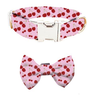 China Manufacturer Direct Sale Low MOQ DETACHED high quality sublimation printed custom adjustable dog collar for small medium and large dogs for sale