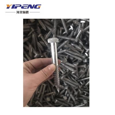 China Construction Hot Galvanized Lag Electric Power Line Screw Used In Telegraph Pole Stage For Line Hardware Power Pole Accessories for sale