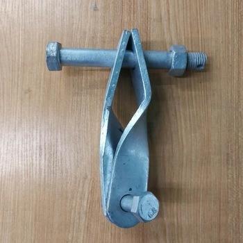 China Carbon Steel Twisted Crossarm Link Torsion Clevis Arm Cross Strap for sale