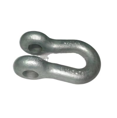 China Overhead Transmission Line Hot Dip Galvanized U type tie fitting/U type shackle for Electric Power line for sale