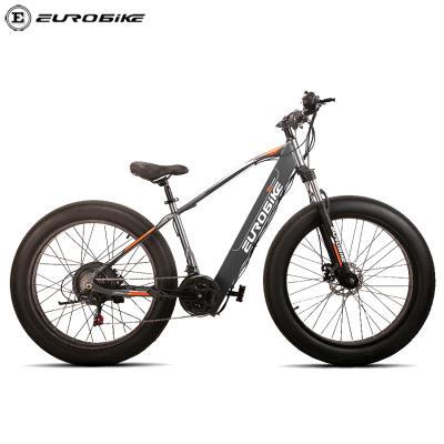 China Cheap Wholesale Electric Hidden Mountain Motor Power Steel Frame Battery Price Factory Big Big Steel Electric Bike MTB 48V 100NM Tire Directly for sale