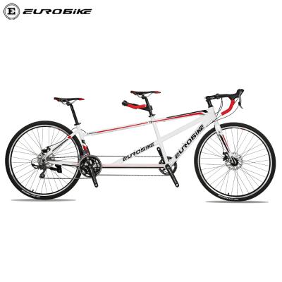 China Eurobike aluminum alloy bike two seats aluminum alloy gravel bicycle tandem frame tandem road bike mountain bike cycle parts for sale for sale