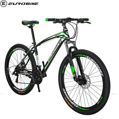 China Cheap Steel EUROBIKE MTB 24 26 275 Inch 24 Speed ​​Bicycle Frame Damping Off Road Mountain Bike China Brand High Carbon Steel Clutches for sale