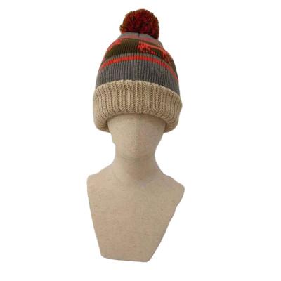 China Hot China Best Quality A5 JOINT Fashion Knit Hat With Ball for sale