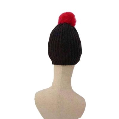 China JOINT Technology A6 Latest Fashion Plain Knitting Hat With Ball for sale