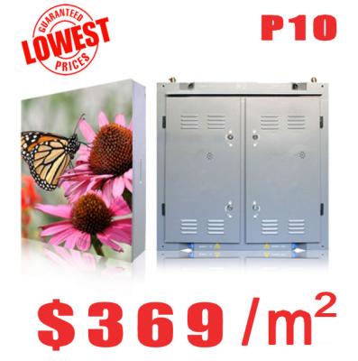 China P10 Outdoor Fixed LED Display Screen Hotselling for sale