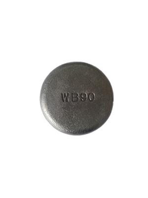 China Eisen-90x27mm lamellierte Abnutzungs-Knöpfe des Stückgewicht-1.2kgs weiße zu verkaufen