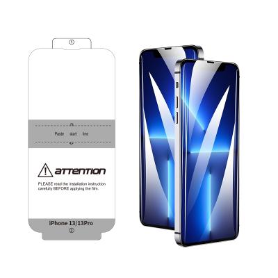 China Wholesale Customizable Anti-scratch Screen Protector Flexible Hydrogel Screen Protector For iPhone13 for sale