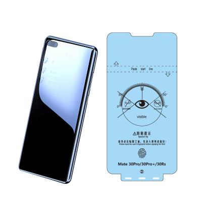 China Factory Wholesale Privacy Screen Protector Flexible Anti-peep Anti-Scratch Privacy Screen Protector For Huawei Mate30 Pro/30pro+/30rs for sale