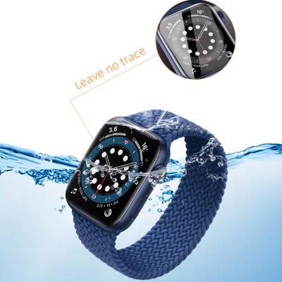 China Cheap Full Coverage JJT Hydrogel Film Tpu Watch Screen Price 0.14mm Protective Film For Apple Watch Series 7 for sale