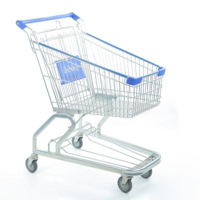 China High Quality American Supermarket Folding Shopping Trolley Carts Good Price for sale