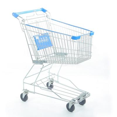 China Folding Supermarket Trolley Asian Designed Shopping Trolleys Folding Shopping Trolley for sale