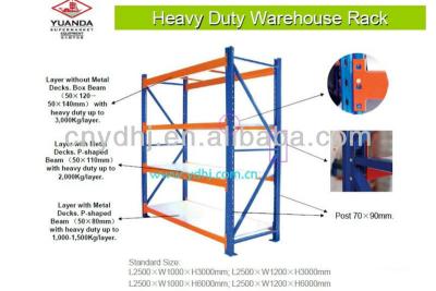 China Corrosion Protection Grocery Equipment Shelf Pallet Rack Auction for sale