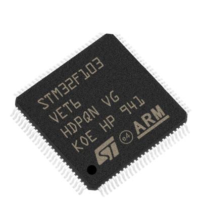 China Integrated Circuit Chip STM32F103VET6 LQFP100 Microcontrollers MCU Microcontroller Integrated Circuit 32 Bit Chip for sale