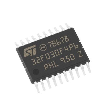 China Space STM32F030F4P6 Encapsulation TSSOP20 Microcontrollers MCU 32 Bit Microcontroller for sale