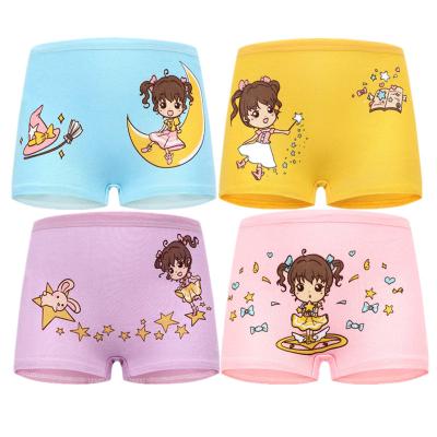 China Factory Price Cotton Girl's Underwear QUICK DRY Kids Panties Kids Briefs Boxer Shorts for sale