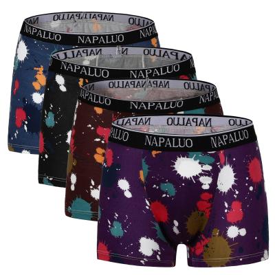 China Wholesale High Quality Antibacterial Men Breathable Boxer Briefs Custom Made Panties Men Sexy Underwear for sale