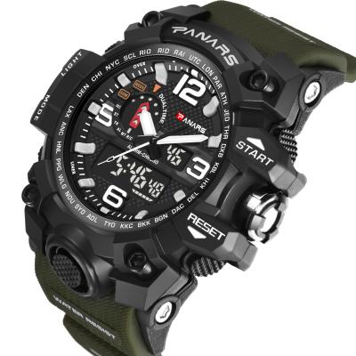 China Tangan PANARS 8202 Watch Camouflage Army Pupils Analog-Digital Wristwatch Hot Sports Alarm Watches Jam for sale