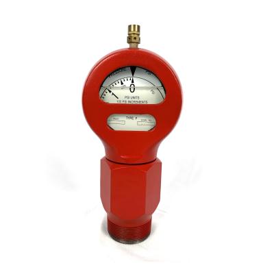 China Mud Pumps Pressure Gauge, High Quality Vibration Resistant Pressure Gauge, TYPE-F Capacities up to 17500PSI TYPE-F for sale