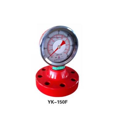 China Flanged Mud Pump Gauges (YK-150) YK-150F for sale