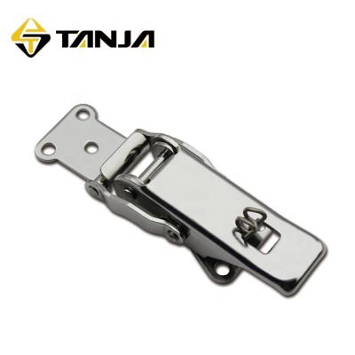 China Nuclear Power Equipment TANJA A60B-1 Stainless Steel Self-lock Toggle Latch Stainless Steel Material Toggle Clip Spring Suction Latch for sale