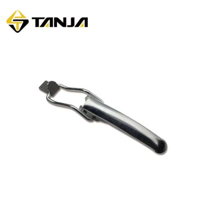 China Simple structure TANJA A62 suction lock steel galvanized agricultural vehicles lock tricycle cart toggle lock for sale