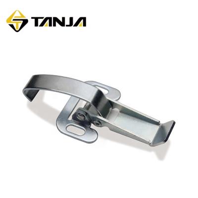 China Solid On Machinery and Equipment [TANJA] A40 Door Galvanized Spring Latch Suction Latch Center Curved Hook for sale