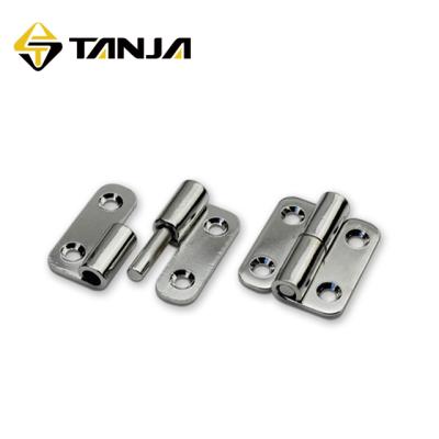 China TANJA K48B 270 Degree Zygomorphic Hinge Stainless Steel Butt Hinge Information Equipment Detachable Hinge for sale