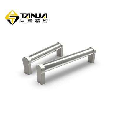 China The handle is resistant to stainless steel chemical handle handle corrosion TANJA L14-400-D28 tubular industrial machinery metal pull handle for sale