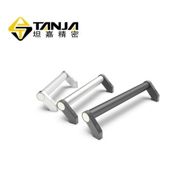 China TANJA L15-200-D28 Contemporary Equipment Aluminum Alloy Tubular Metal Machinery Industrial Pull Handle With Different Length Available for sale