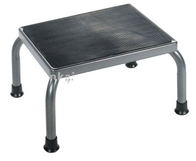 China Other Hot Sale Metal Single Foot Stool With Non-slip TPR Platform for sale