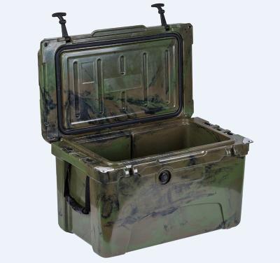 China China manufacturer food grade waterproof outdoor camping roto-molded plastic cooler box for sale