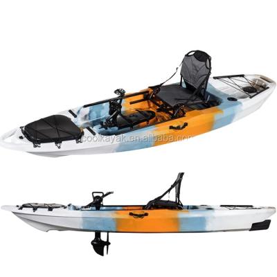 China Sea - river - lake - ocean cheap plastic kayak for kayak pedal drive with paddle fishing and recreation made in China for sale