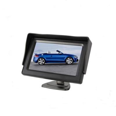 China Accurate Desktop Type Car Monitor 4.3inch Reverse Camera 4.3inch for sale