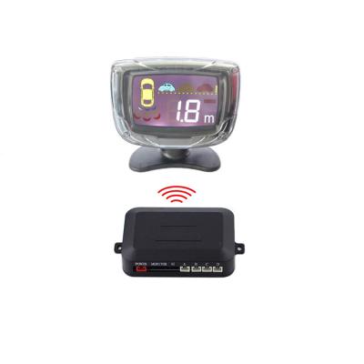 China OEM Factory Wireless Easy Installation LCD Display Radio Parking Sensor for sale