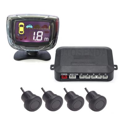 China Auto Reversing Aid Easy Install Sensitive HD Car LCD Digital Display Parking Sensor for sale