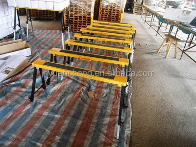 China Good Quality Hot Selling Anti Rust Woodworking Steel Sawhorses for sale