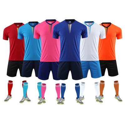 China New Blank Custom Design Professional Football Logo Good Quality Unisex Breathable Manufacturer Sets Sportswear Sportswear Kit for sale