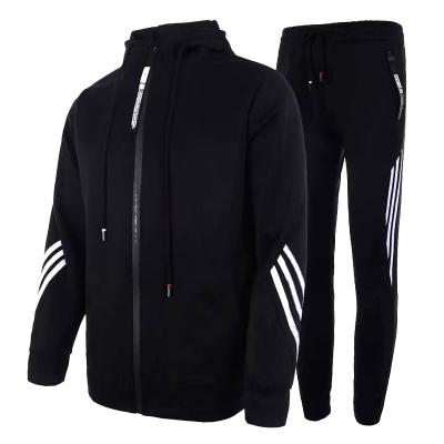 China New Zipper Sportswear Breathable Outdoor Jogging Suit Men's Casual Two Piece Set for sale