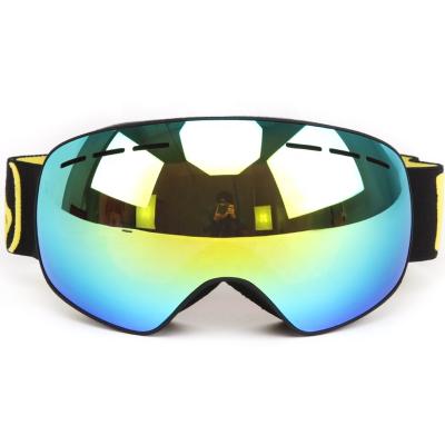 China Custom OEM Ski Goggles Fashion Women Snow Ski Goggles Glasses Anti-Fog Eye Protection Wholesale Goggles for sale