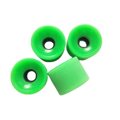 China OEM custom logo 70*51mm youth polyurethane cruier skateboard skate wheels for sale