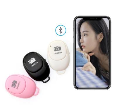 China Mobile Phone Wireless Remote Selfie Shutter Button Switch Mini Photo Camera Blue Tooth Shutter For IOS Android for sale