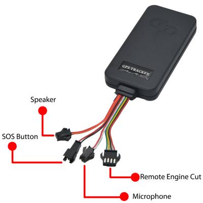 China Automotive Built in GSM GPS Antenna Integrates Two Way Calling Voices Remotely SOS Alarm Listening Gps Vehicle Tracker for sale